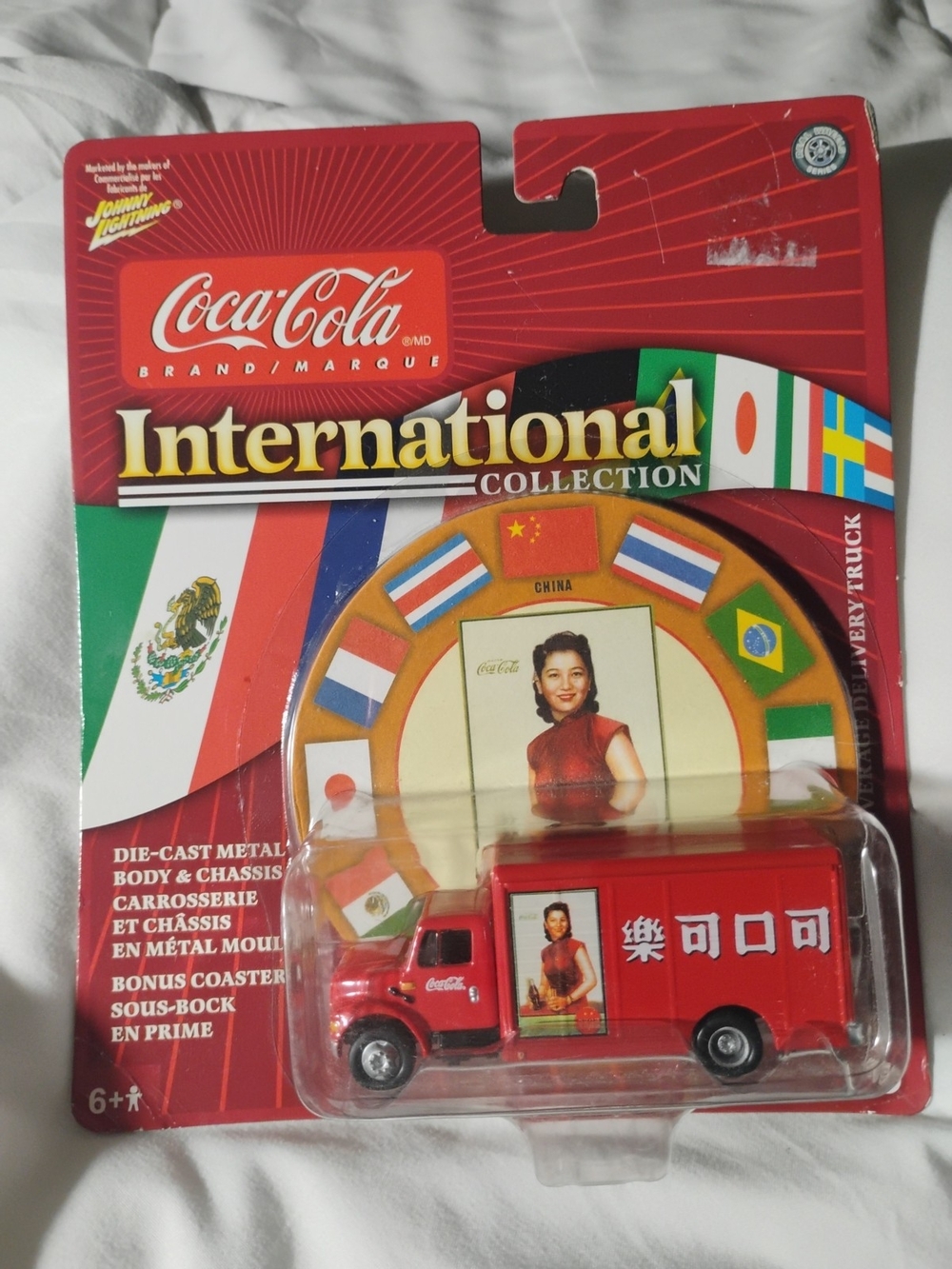 Coca Cola Red International Collection Die-Cast Delivery Truck